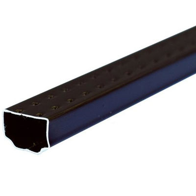 Soudage à haute fréquence Bar d'espacement en argent/noir en aluminium avec logo personnalisé est en alliage