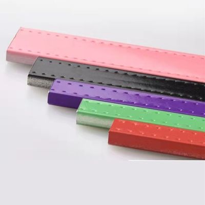 Barre d'espacement en aluminium pliable non pliable de 4 à 40 mm pour le verre isolant multicolore