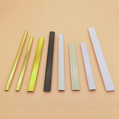 8*18 Barre d'espacement en aluminium de couleur personnalisée pour accessoires de matériel en PVC personnalisé