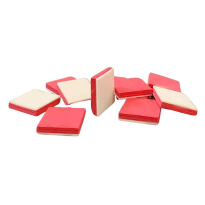Pads de séparateur d'écartement de liant en verre de liège dans un style de conception moderne pour le jaune/rouge/noir