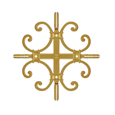 Insert de double vitrage en plastique orné de grande taille dans un style de design moderne pour tous les scénarios