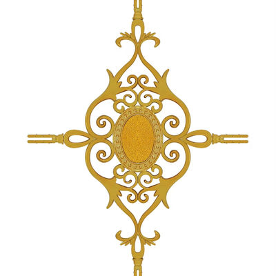 Fleur de barre géorgienne pour fenêtres et portes de maison en aluminium 8*18 Couleur blanche