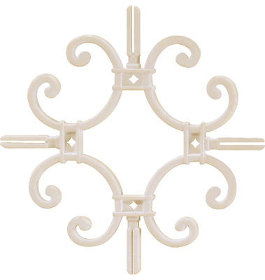 7mm Diamètre or RW8 Georgian Bar Flower pour double vitrage Porte coulissante en verre 2023