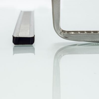 8.5mm Finition de broyeur 3003 Barre d'espacement en aluminium pour verre isolant Longueur personnalisée