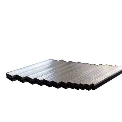 Fournisseur chinois Vente à chaud de haute qualité soudage à fréquence Bar espaceur en aluminium pour vitres double vitrage