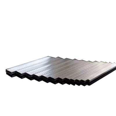 Distanceur en aluminium avec robinet de scellant butyle noir pour double vitrage